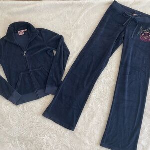 Vintage Juicy Couture Towel Terry Tracksuit